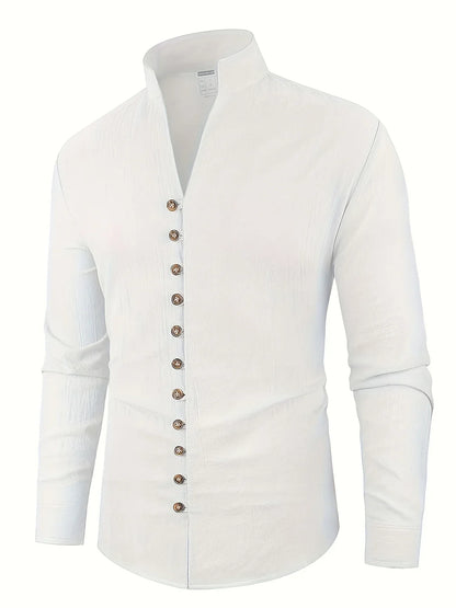 Cazel | Chemise légère en coton à manches longues