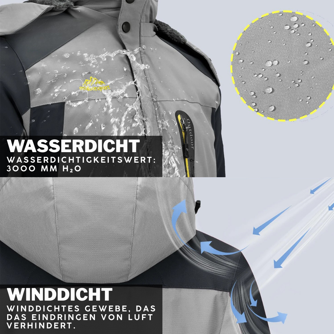 Stefan | Veste d'hiver imperméable et coupe-vent