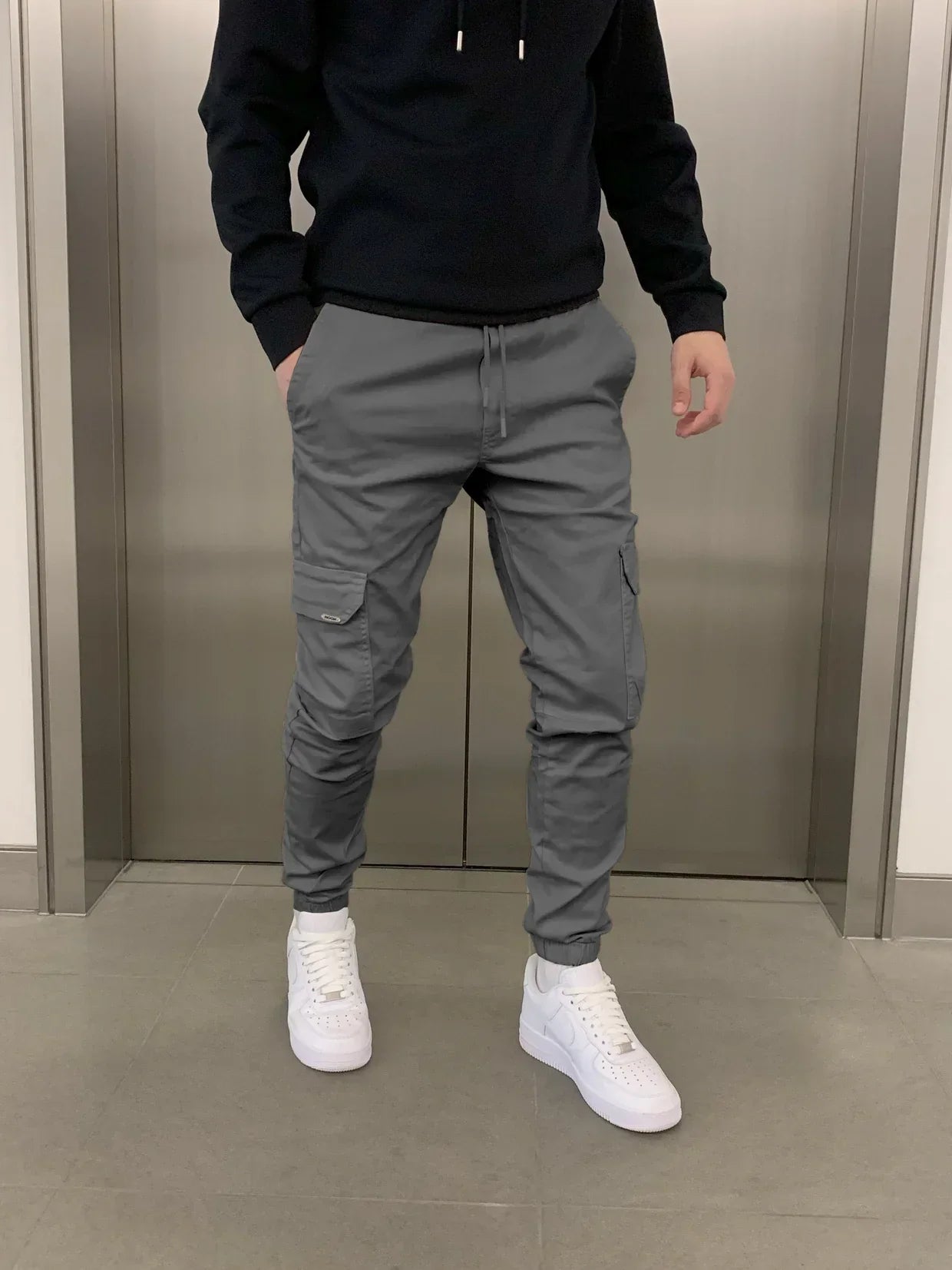 PANTALON CARGO DE COUPE JOGGER
