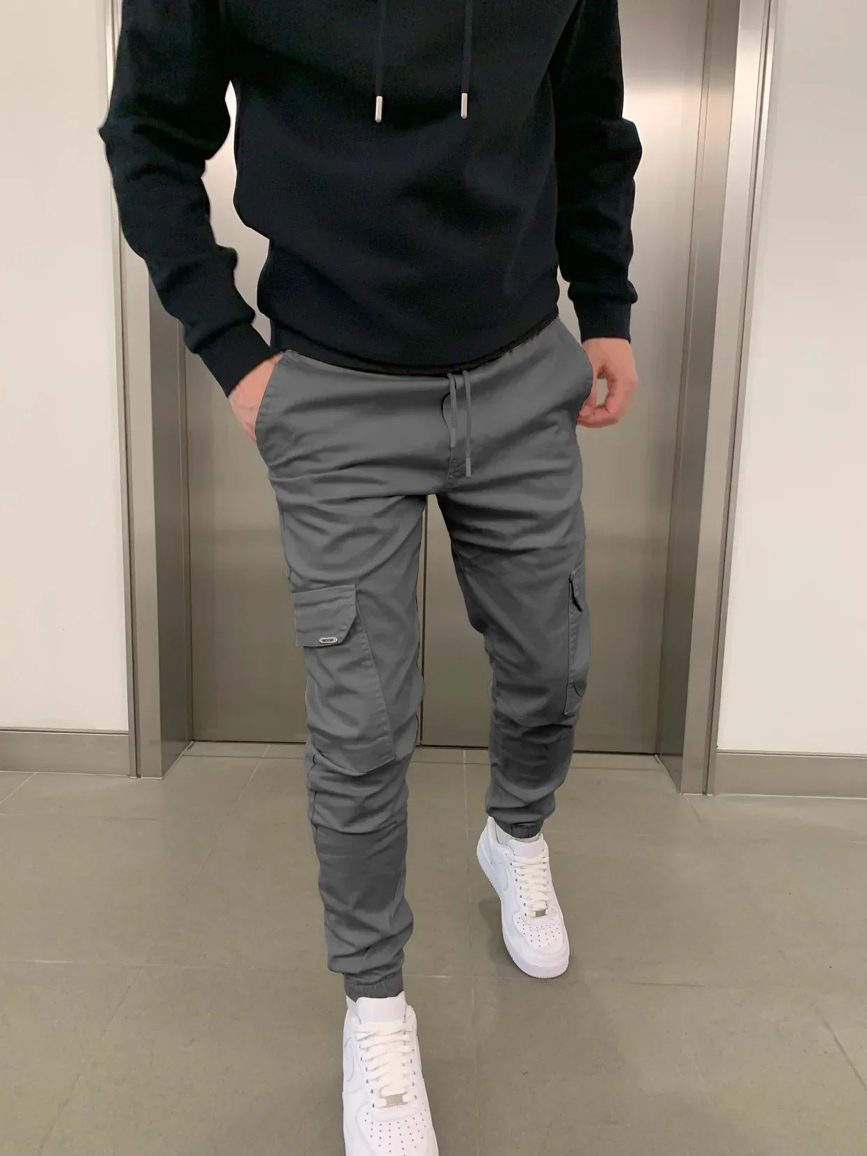 PANTALON CARGO DE COUPE JOGGER