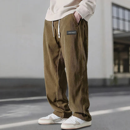 Andres | Pantalons de sport en velours côtelé