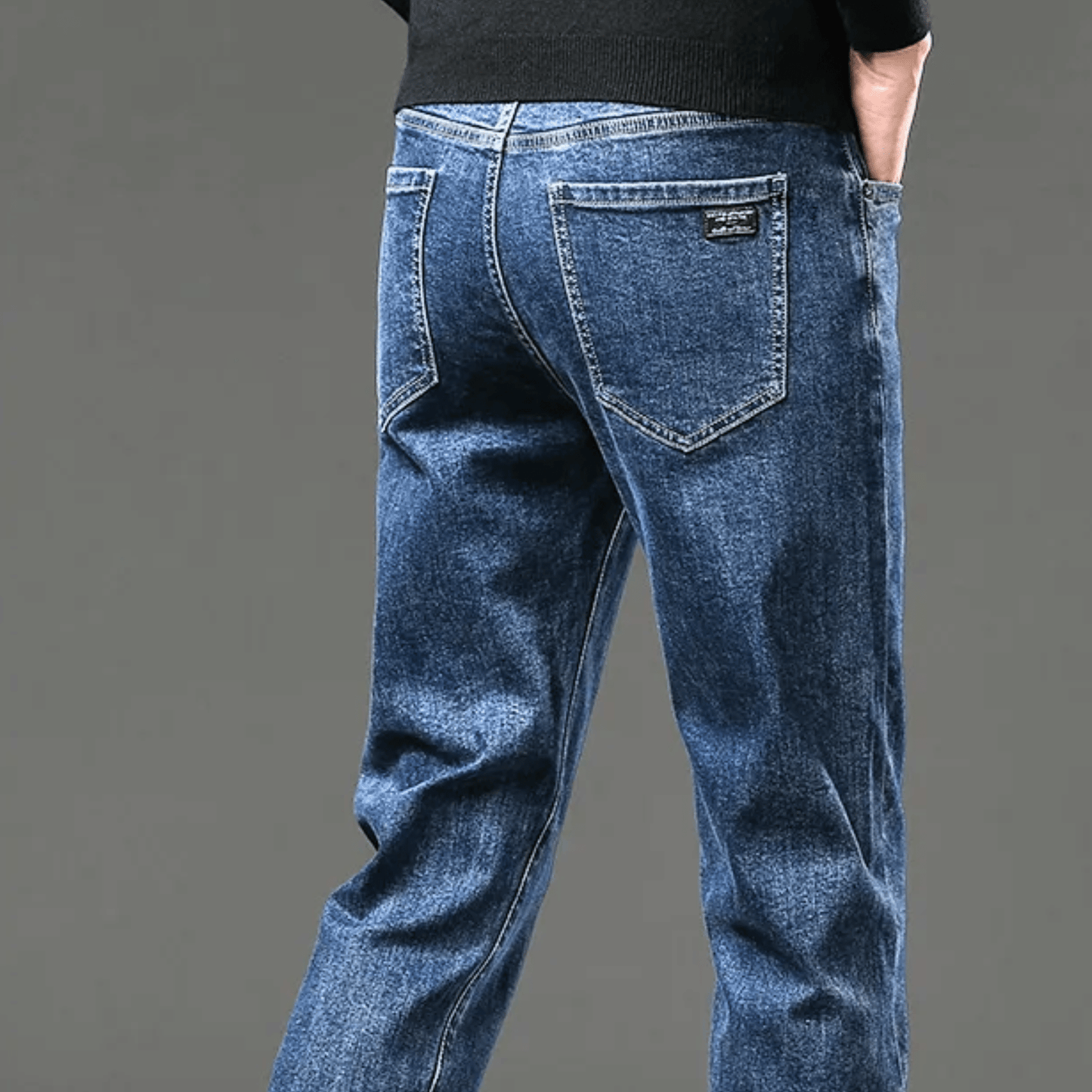 Chaud | PANTALON EN DENIM THERMIQUE