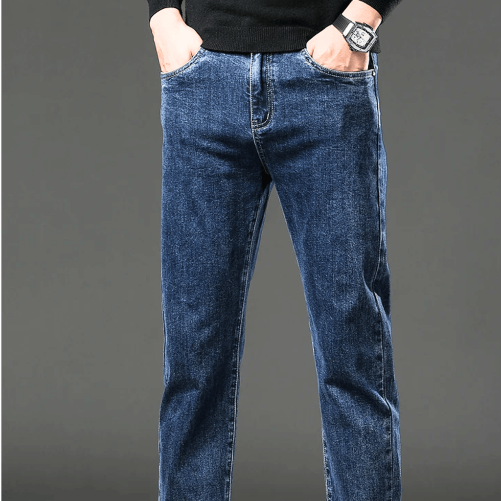 Chaud | PANTALON EN DENIM THERMIQUE